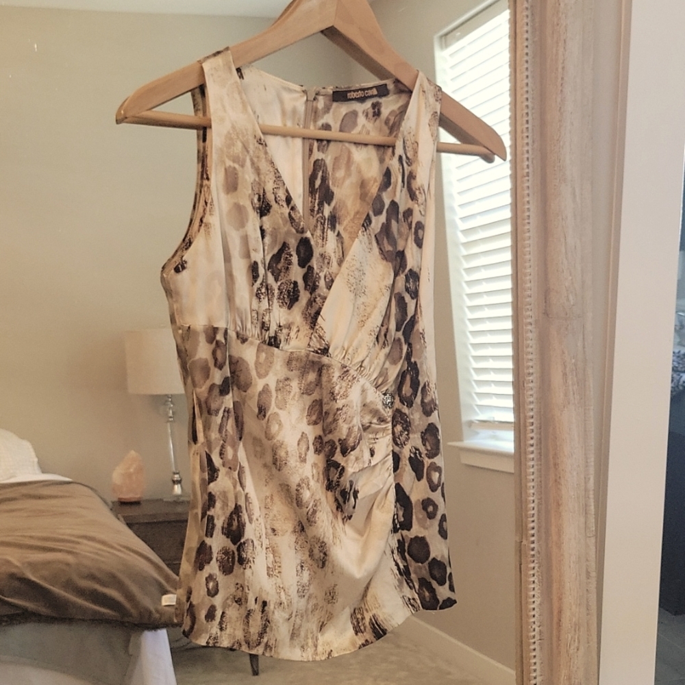 Roberto Cavalli Silk Top